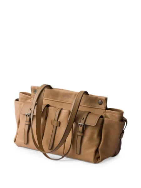 Geantă shopper Prada din piele