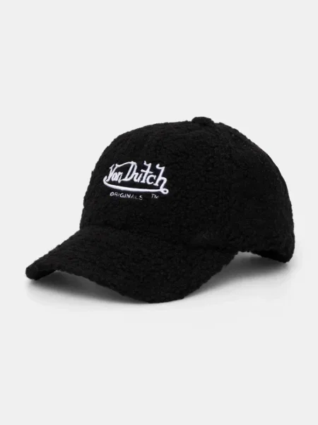 Шапка с козирка Von Dutch DB SEATTLE с апликация черно