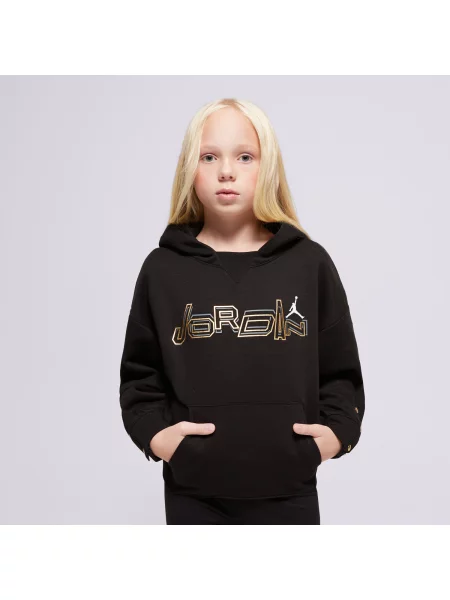 Jordan Bluza Z Kapturem Take Flight Snap Girl czarna