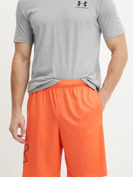 Under Armour Tréninkové šortky Tech Graphic oranžové