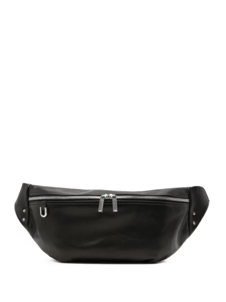 Cu centură curea Rick Owens din piele negru
