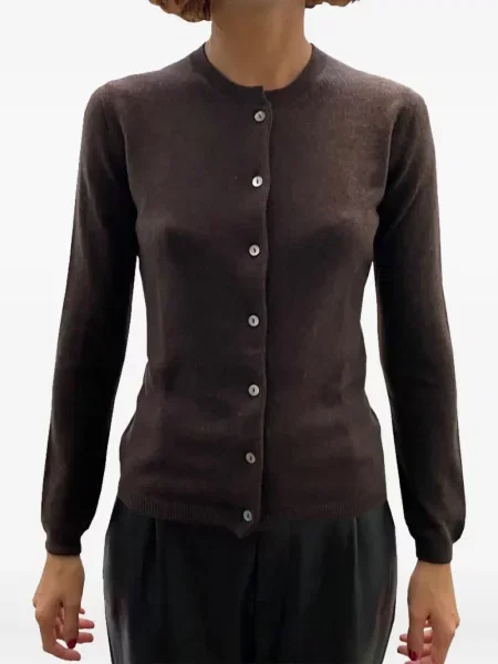 Cardigan La Rose din cașmir roz