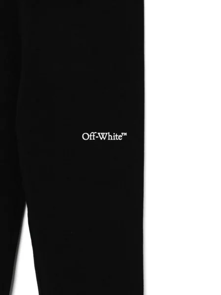 Legginsy dziecięce Off-white białe