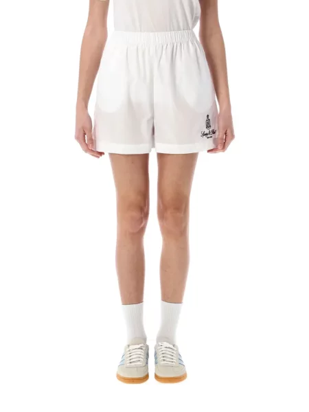 Pantaloni scurți Sporty & Rich alb