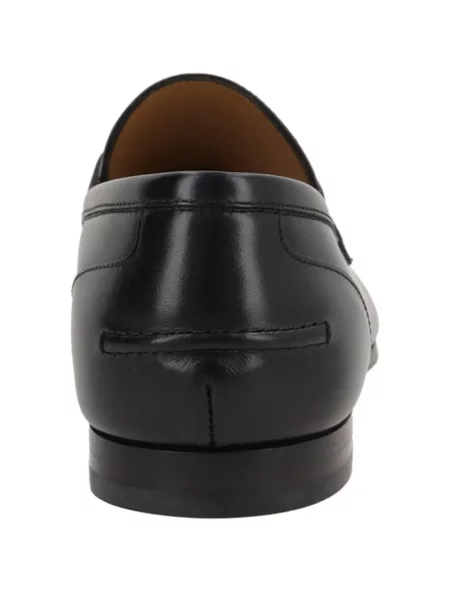 Iš natūralios odos loaferiai Gucci juoda