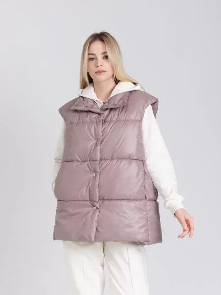 Утепленный жилет Feel And Fly коричневый