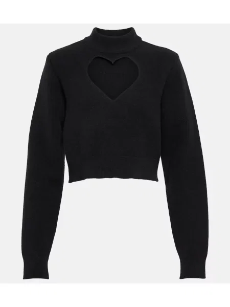 Cropp pulover Alaã¯a de lână negru