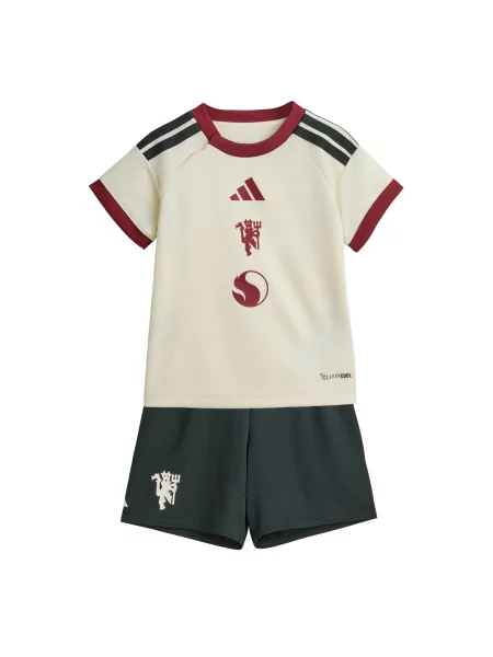 ADIDAS PERFORMANCE Tehnička sportska majica Manchester United / tamno zelena / bordo bež