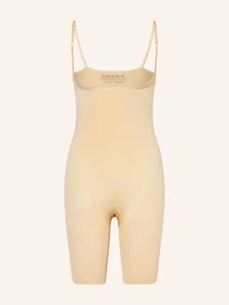 Spanx Body Modelujące Seamless Power Sculpting Open-Bust beige beżowy