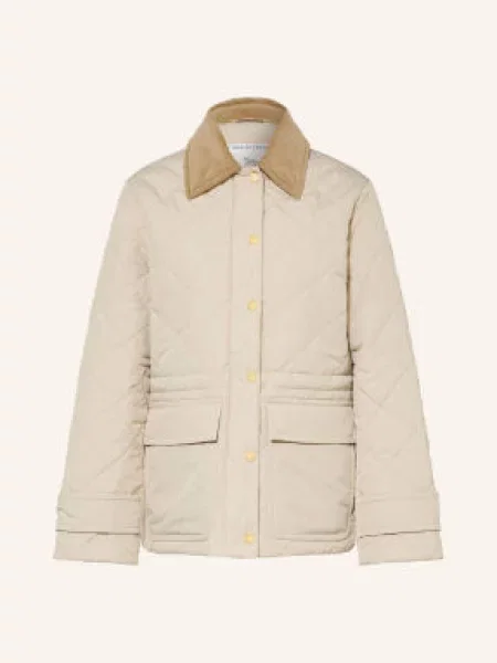 Tiger Of Sweden Kurtka Pikowana Jackie beige beżowa