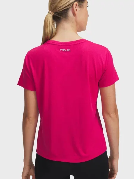 Спортивная футболка Under Armour для бега красная