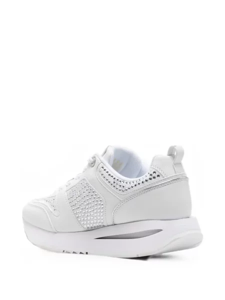 Sneakerși Guess alb
