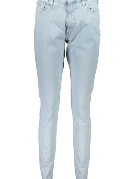 Jeansy skinny Tommy Jeans z wysoką talią niebieskie