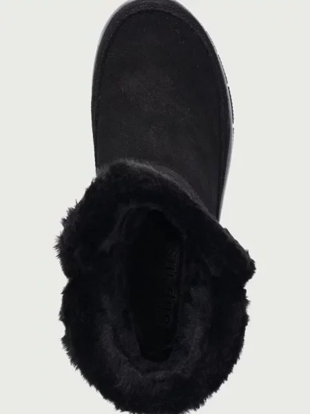 Skechers EASY GOING-DREAMERS LUXE VIBE hócsizma női velúr fekete