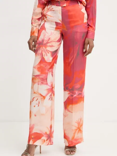 Marciano by Guess spodnie z GISELLE pomarańczowe