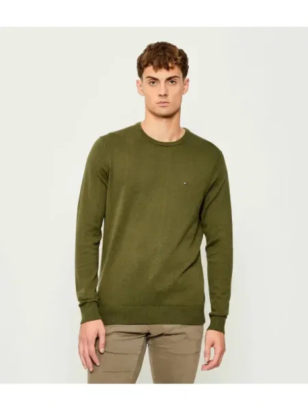 Tommy Hilfiger Pulover ESSENTIAL verde