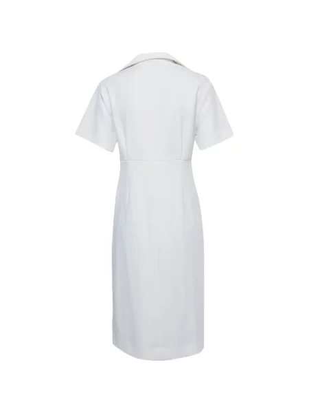 Rochie tip cămașă Sandro alb