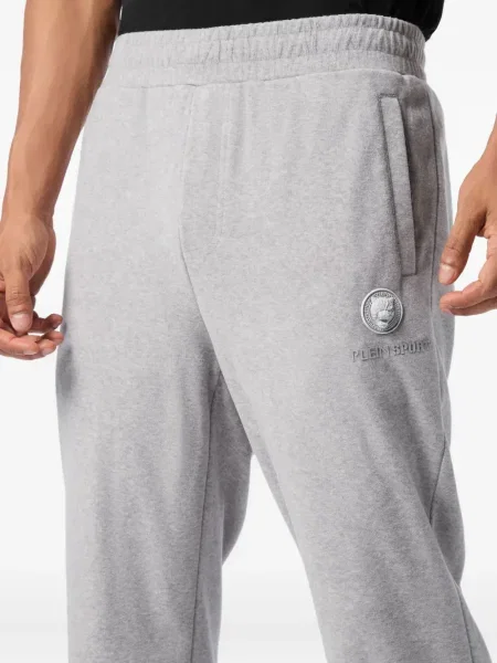 Pantaloni de jogging Plein Sport cu autograf gri