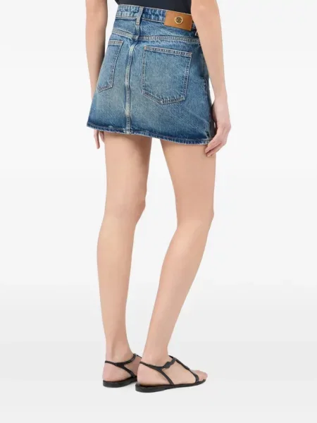 Fusta mini Roberto Cavalli albastru
