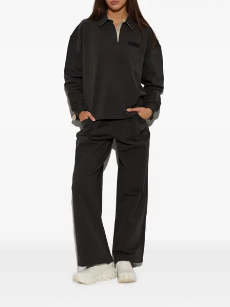 Tricou polo Rethinkit Studios cu autograf negru