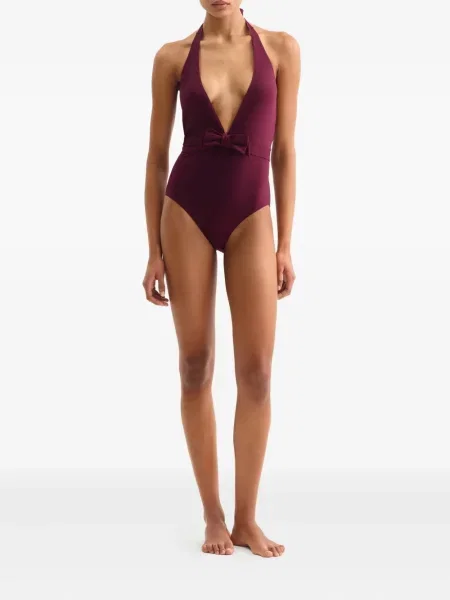 Costum de baie Eres cu funde violet