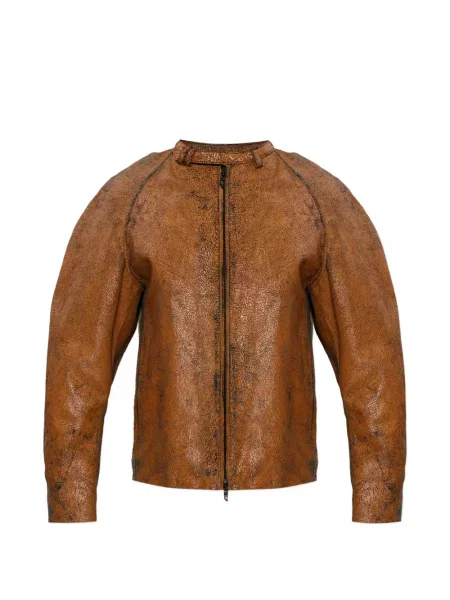 Geanta de piele Diesel maro