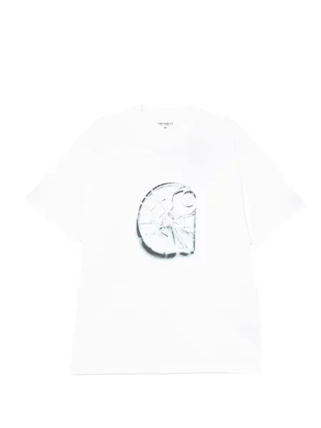 Μπλούζα Carhartt Wip με σχέδιο λευκό