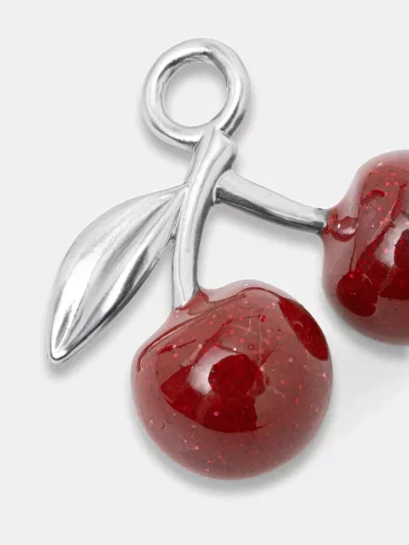 Coach privjesak za žene metalni Cherry Shoe Charm crvena
