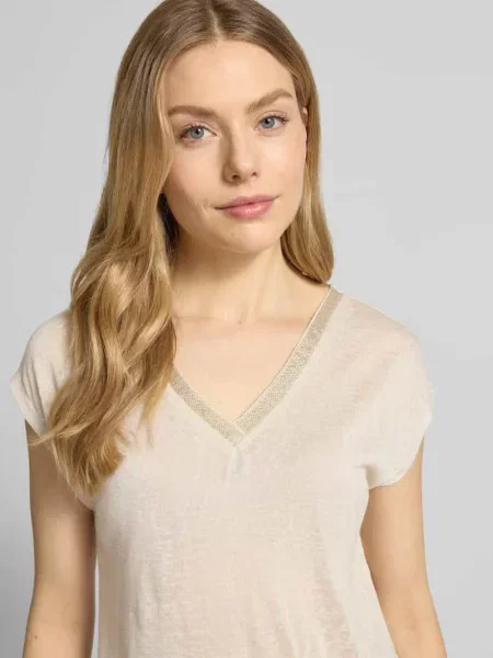 T-shirt z mieszanka model Zabaione