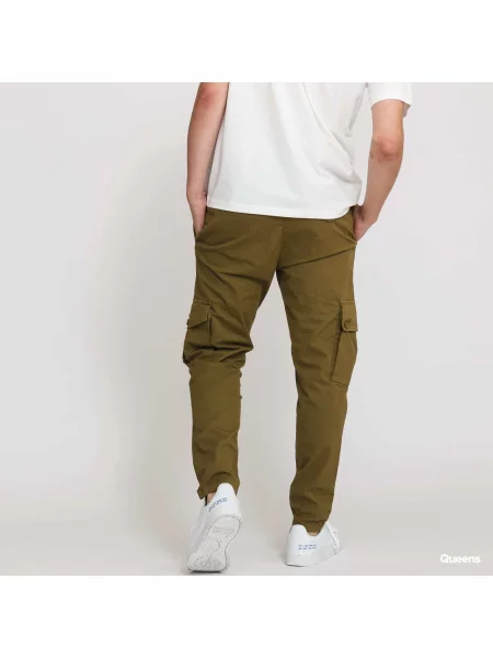 Панталони Urban Classics Tapered Cargo Pants Olive каки