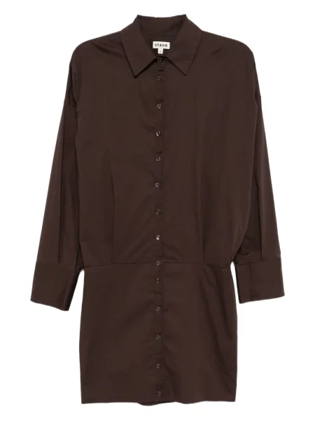Rochie Staud de costum maro