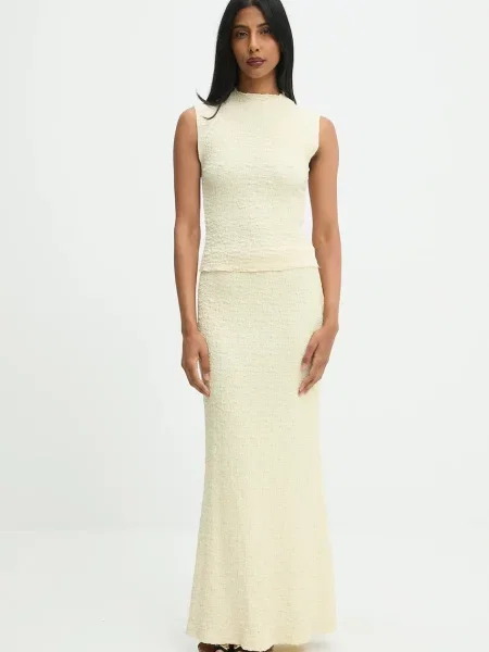 Bluza in krilo Answear.LAB rumena