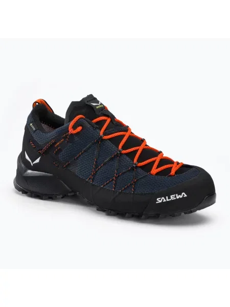 Кросівки для трекінгу Salewa Wildfire 2 GTX чорно-блакитні сині