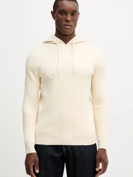 Guess pulover JOBY bej