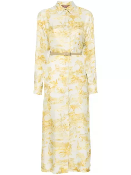Rochie maxi Max Mara gri