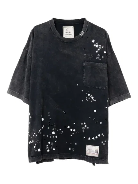 Tricou Maison Mihara Yasuhiro de cristal negru