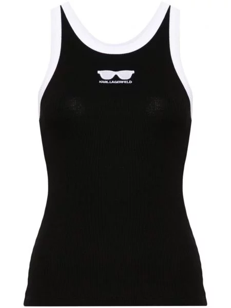 Ochelari de soare Karl Lagerfeld negru