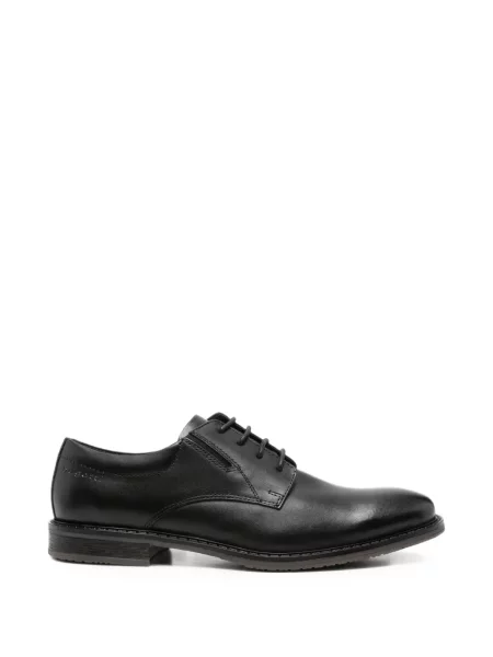 Pantofi derby Bugatti cu șireturi din dantelă negru