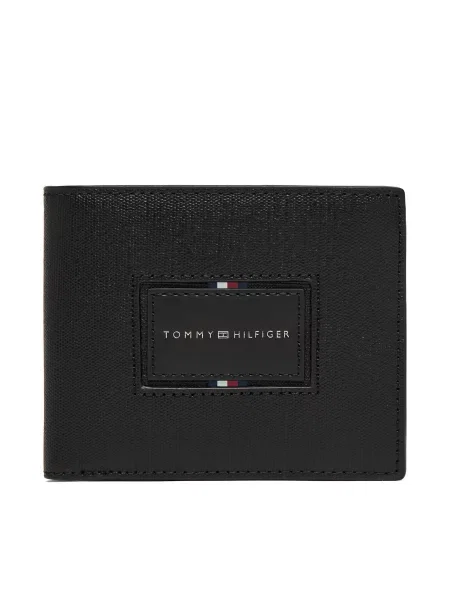Tommy Hilfiger Piniginė Th Foundation Cc And Coin juoda