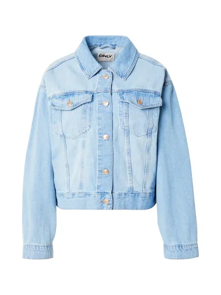ONLY Geacă de primăvară-toamnă ONLROBYN denim albastru
