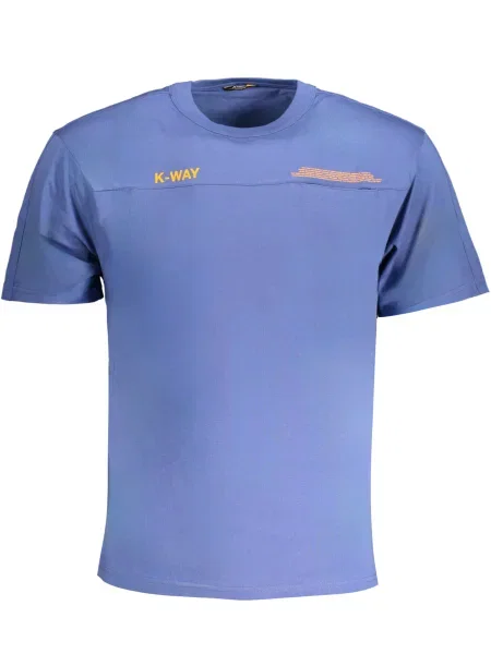 Tricou K-way scurt albastru