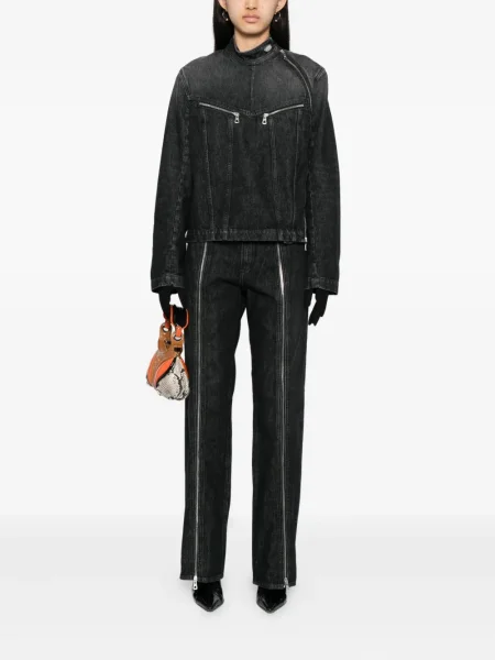 Geacă de blugi Jean Paul Gaultier negru