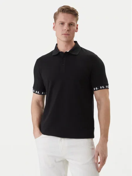 Polo majica Karl Lagerfeld crna