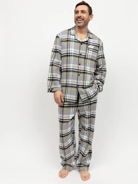 Піжама CYBERJAMMIES Parker бавовна/модал сірий