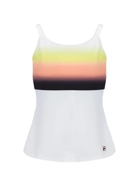 Top Fila tenis alb