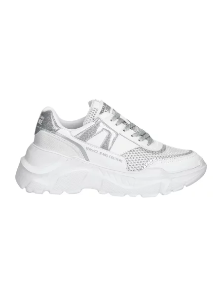 Sneakersy Versace Jeans Couture skórzane białe