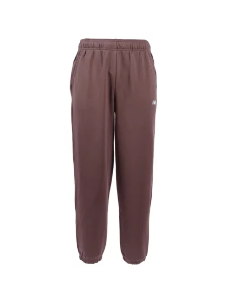 Pantaloni New Balance alergare cu autograf maro