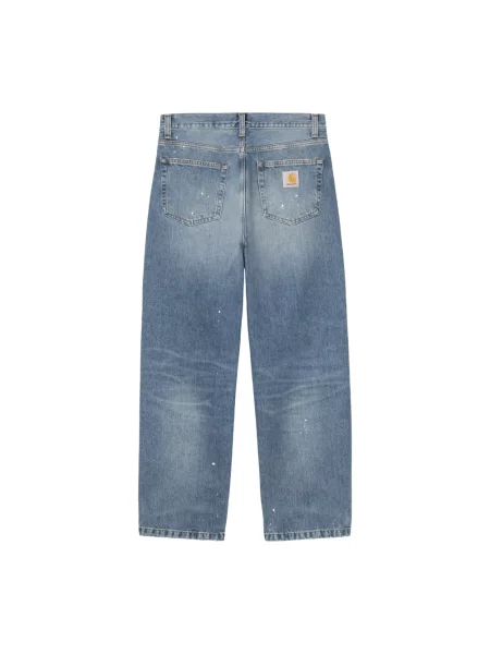 Jeansy Carhartt Wip niebieskie