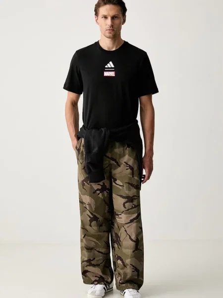 Adidas tričko pánske čierna