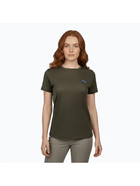 Tricou de trekking pentru femei Alpinus Otago olive măslin